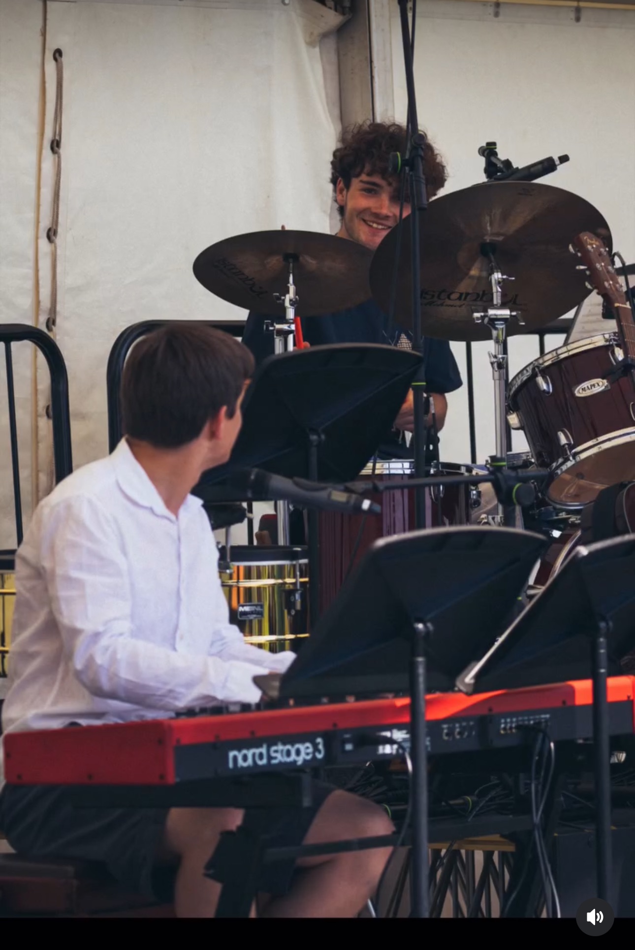 Driveblind studio work creating electronic indie music with atmospheric elements